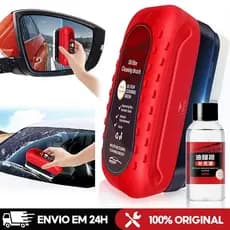 Kit Multifuncional De Limpeza De Carro-Escova De Filme De Óleo + Repelente De Chuva Para Manutenção Completa