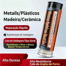 Massa Epóxi Multimaterial-Reparo De Metal , Madeira , Plástico E Cerâmica , À Prova De Calor D'água