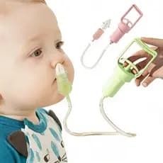 Aspirador Nasal Manual Para Bebês , Limpador De Recém-Nascidos , Evita Muco E Congestão