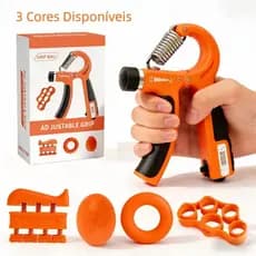 Kit 5 Pçs Hand Grip Contável Mola Fortalecimento Antebraço Mãos Dedos Punho Fisioterapia Fitmetria