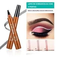 Caneta De Sobrancelha Microblading/Tatuagem Em 4 Cores Para Maquiagem/Lápis