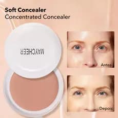 Creme Corretivo À Prova D'água MayCheer Para Olheiras , Marcas De Acne , Cobertura E Maquiagem Facial Hidratante .