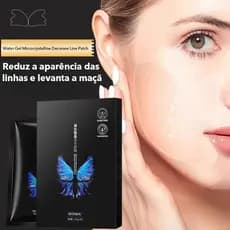 [Pacote Com 10] Máscara Nasolabial Dobrável E Testa PPP HUnmui-Facial Antirrugas , Antimanchas Hidratante