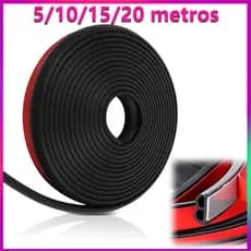 5/10/15/20M Tira de vedação antipoeira à prova de som para porta de carro Faixa de vedação de borracha de caminhão