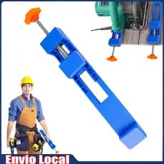 1 peça azul máquina de corte apoio 29.5*42.8cm carpintaria corte ferramenta auxiliar ferragem adaptar ao posicionamento