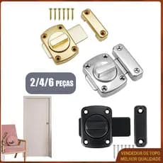 Conjunto de 2/4/6 peças Trava Tranca Angular Fechadura Porta Fecho Segurança Ladrão Casa Apartamento Alta qualidade