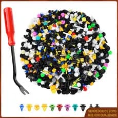 1000 pçs Clipes de retenção automotivos Clipes plásticos para acabamento de portas Ferramenta para remoção de fixadores