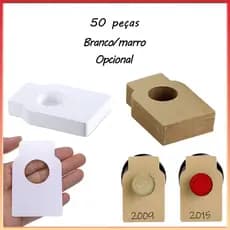 50 etiquetas de garrafa de vinho, etiqueta de adega reutilizável,8,9 x 5,7 cm,reutilizáveis,Branco/Marrom