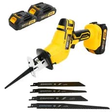 Serra Sabre Profissional Portátil 1500w 3200/Rpm  Makita 02 Bateria de lítio  De Corte Fácil Para Carne E Ossos
