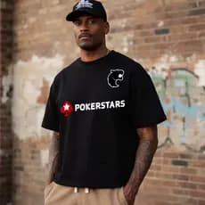 Camiseta Casual Preta Unissex Solta, DIY Personalizável, Crie Estampas Exclusivas com Suas Imagens