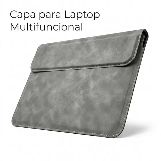 HREBOS x HEYOO Capa protetora para Notebook de couro sintético 43-53cm Universal à prova d'água resistente a choques