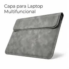 HREBOS x HEYOO Capa protetora para Notebook de couro sintético 43-53cm Universal à prova d'água resistente a choques