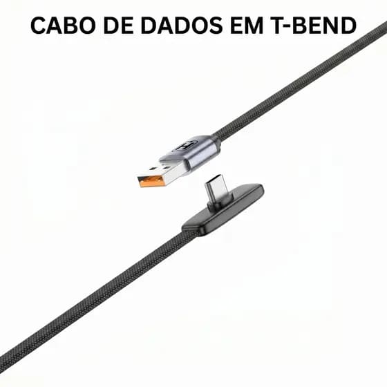 HREBOS Cotovelo Cabo de Dados de Carregamento Rápido 60W Cabo Trançado Durável de Alta Corrente Jogo Móvel Cabo de Trans