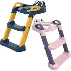 Assento Redutor com Escadinha Infantil para Vaso – Pinico (redutor de assento) para Menino e Menina