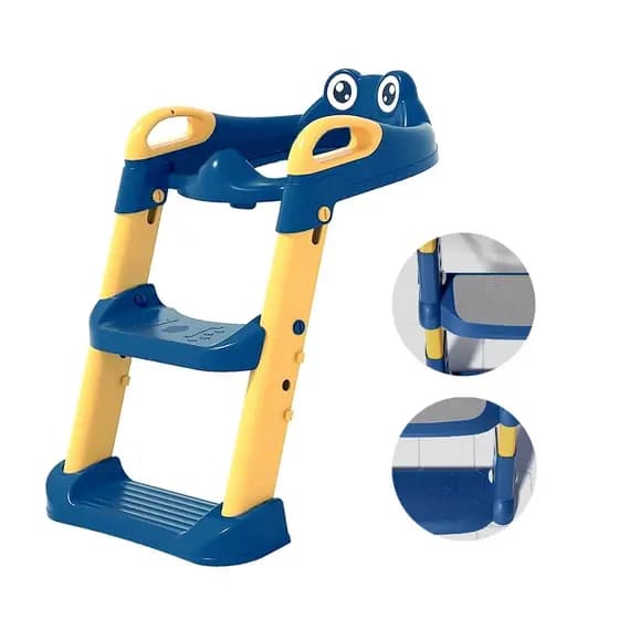 Assento Redutor com Escadinha Infantil para Vaso – Pinico (redutor de assento) para Menino e Menina