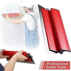 Desempenadeira Para Massa Corrida Para Massa Corrida Gesso Com Lamina Flexível 25cm e 40cm