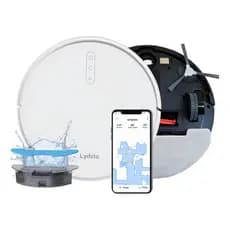 Robô Aspirador de Pó 3-em-1 Lydsto G1 Inteligente para Limpeza e Recarga Automática Varre Aspira e Passa Pano Bivolt