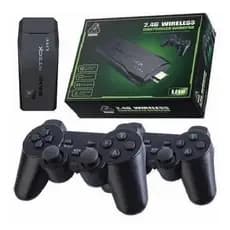 Video Game Retro 4k 64gb Clássico 2 Controles Sem Fio Console Portatil Jogos Retro 10000 Mil Jogos