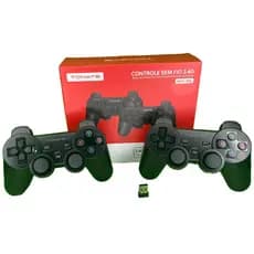 TOMATE Kit 2 Controles Wireless sem fio Para Pc Tv Retro Game Stick