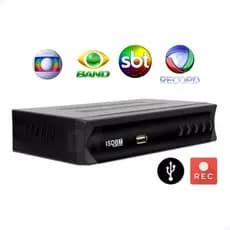 Conversor digital TV ISDBT Set Top Box full HD Voltagem 110/220