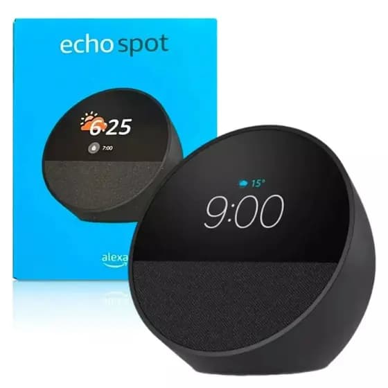 ALEXA AMAZON ECHO SPOT ORIGINAL AMAZON - Envio Imediato!
