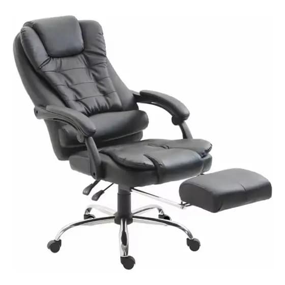 CADEIRA ESCRITORIO COM MASSAGEADOR RECLINAVEL E SUPORTE PARA OS PÉS