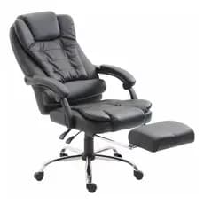 CADEIRA ESCRITORIO COM MASSAGEADOR RECLINAVEL E SUPORTE PARA OS PÉS