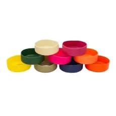 Capa de 7,5cm Protetor de Silicone para Garrafas 350ml 500ml 600ml|Base Antiderrapante para Garrafa Térmica
