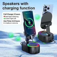 Original Bluetooth NFC Alto-falante Speaker com SMART SENSOR de sem fio connect com luz