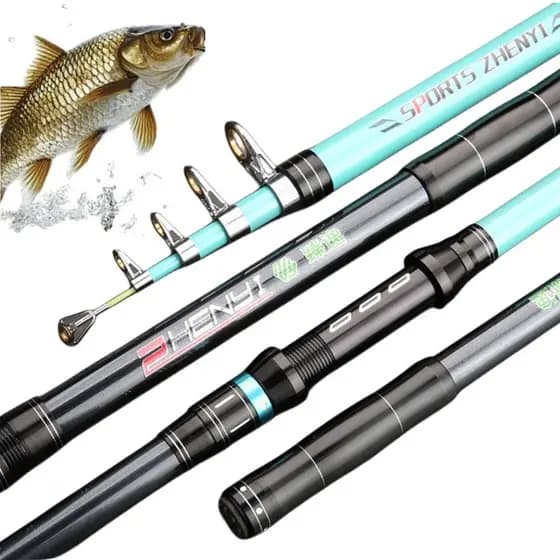 Varas de pesca marítima de 2,4 m e 3,6 m varas de arremesso para pesca em alto mar varas de pesca