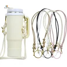 Alça Ajustável de Material PU para Garrafa de Água, Alça de Ombro para Copo de Água, Alça para Garrafa de Água, Alça p