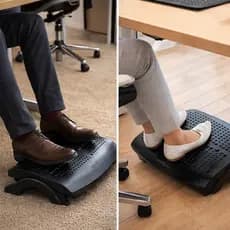 Apoio Ergonômico para os Pés Ajustável