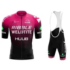 04291 Novo estilo camisa de ciclismo terno de manga curta absorvente de umidade respirável frota curto confortável Cy