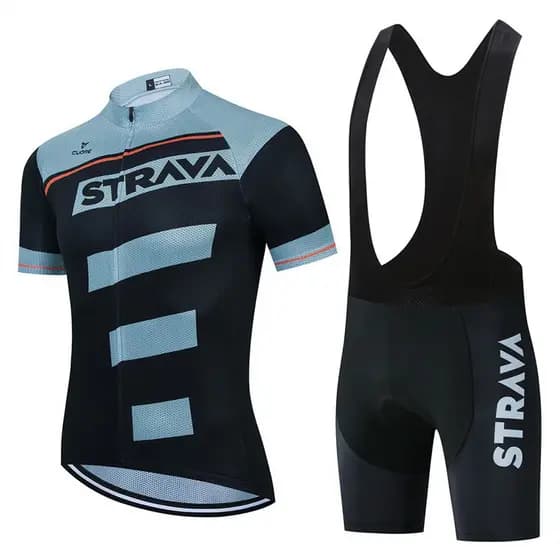 12205 STRAVA Camisa de ciclismo para bicicleta ao ar livre Homens Mulheres de manga curta Road Mountain Bike Ciclismo Eq
