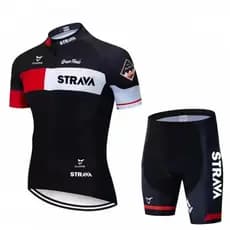 1221 camisa de ciclismo terno de manga curta STRAVA masculino feminino Mountain Bike equipamentos esportivos de secagem