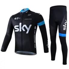0429 Camisa de ciclismo de manga comprida terno respirável de secagem rápida para ciclismo