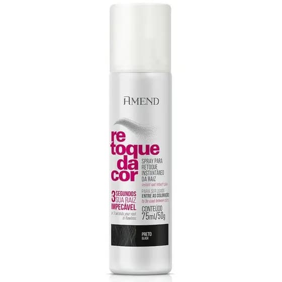 Retoque da Cor PRETO 75mL - Amend Cosméticos