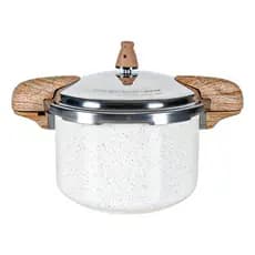 Panela De Pressão Brinox Vanilla 5,4l Indução Ceramic Life