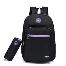 Mochila Escolar Básica Feminina Juvenil Faculdade Resistente Casual