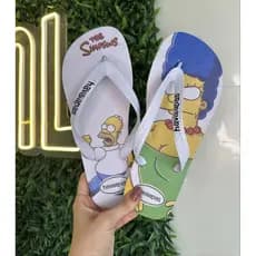 Chinelo Masculino adulto / Simpsons - estampa divertida - estampa verão - infanto juvenil