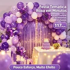 Kit 26/117 Pcs Balão Feliz Aniversario Cortinas Toalha Bexigas Festa Decoração Enfeite Happy Birthday