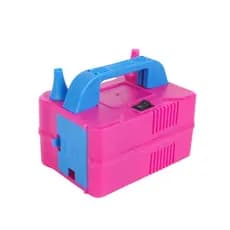 Inflador Compressor Eletrico P/ Encher Balao Bexiga 2 Bicos