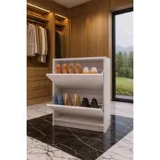 Sapateira 2 Portas – Ideal para Organização de Calçados Branco