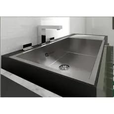 Cuba de Embutir Inox 304 Escovado 50x40 para Cozinha Gourmet