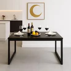 Mesa Industrial 120x80 cm Robusta e Resistente – Perfeita para Jantar e Escritório