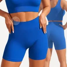 Shorts Fitness Canelado Academia Zero Transparencia Feminino Premium