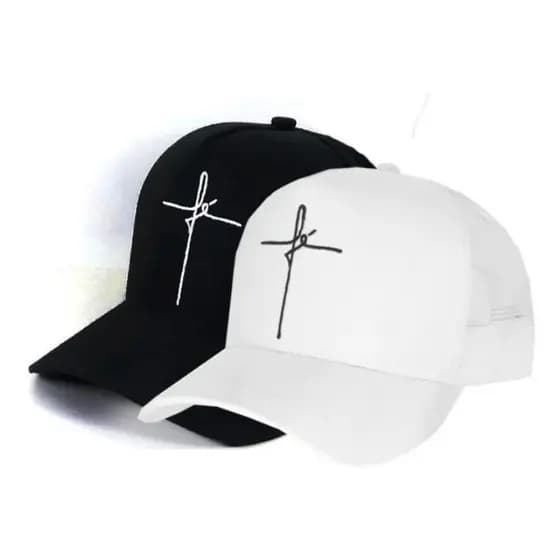 Boné Fé Aba Curva Trucker  Snapback Feminino Masculino Promoção barato