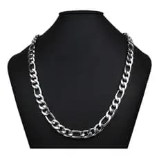 Cordão Corrente Masculina Grossa Robusto Aço Inox Grumet