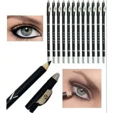 Kit 3 kit 6 ou x12 Lápis para Olho Preto / Marrom com Apontador VIVAI