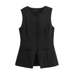 colete feminino coletes de verão para mulher colete superior feminino streetwear